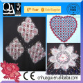 HUAGUI single head two color used barudan lace fabric embroidery machine